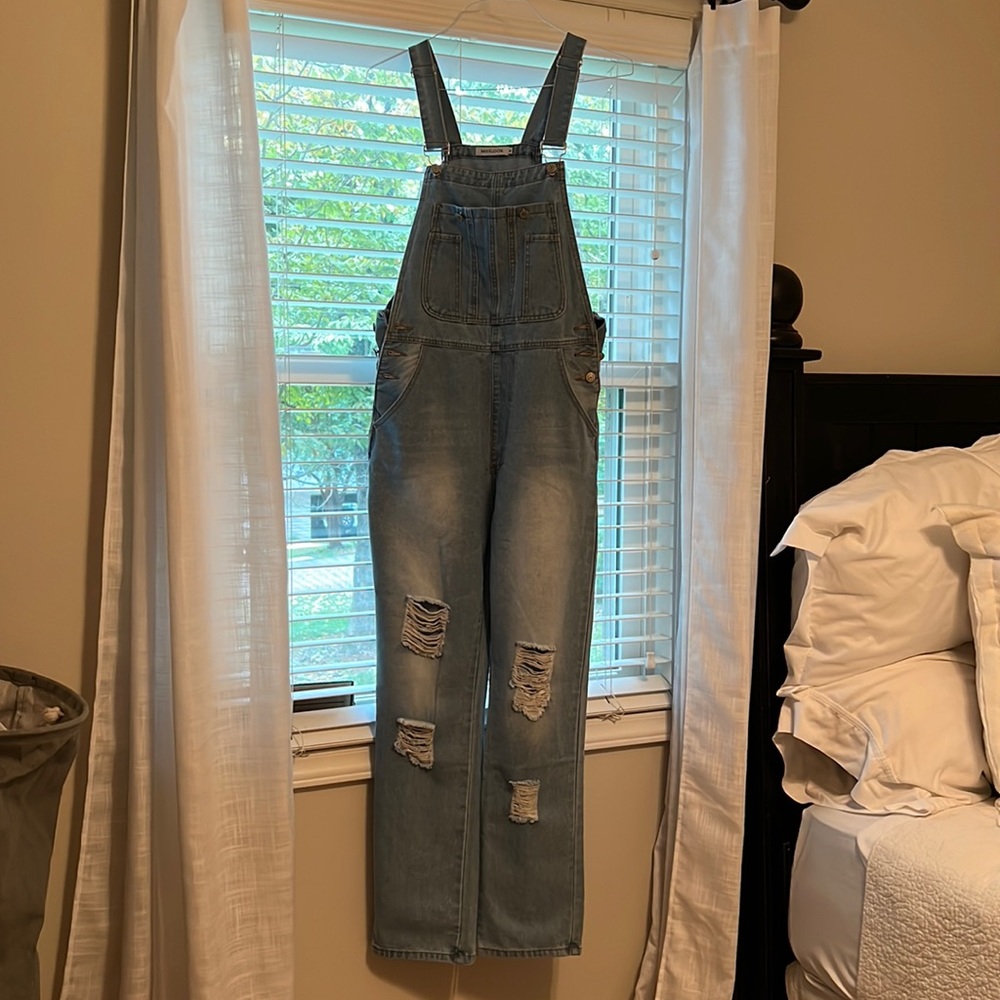 Denim Overalls